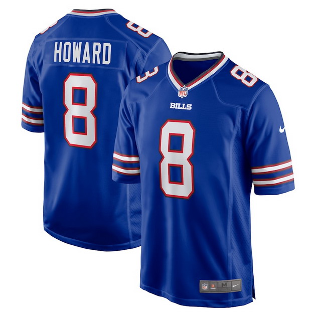 mens nike oj howard royal buffalo bills player game jersey